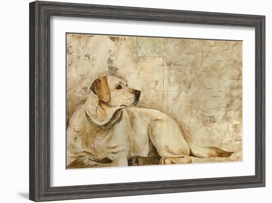 A Dog's Story 3-Elizabeth Hope-Framed Giclee Print