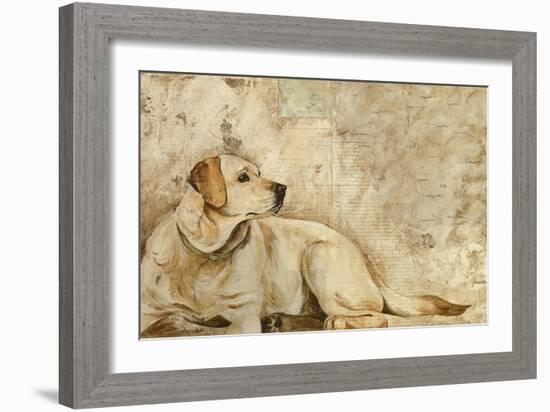 A Dog's Story 3-Elizabeth Hope-Framed Giclee Print