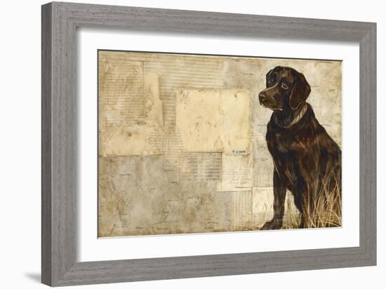 A Dog's Story 4-Elizabeth Hope-Framed Giclee Print