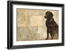 A Dog's Story 4-Elizabeth Hope-Framed Giclee Print