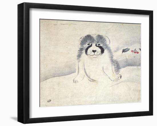 A Dog-null-Framed Giclee Print