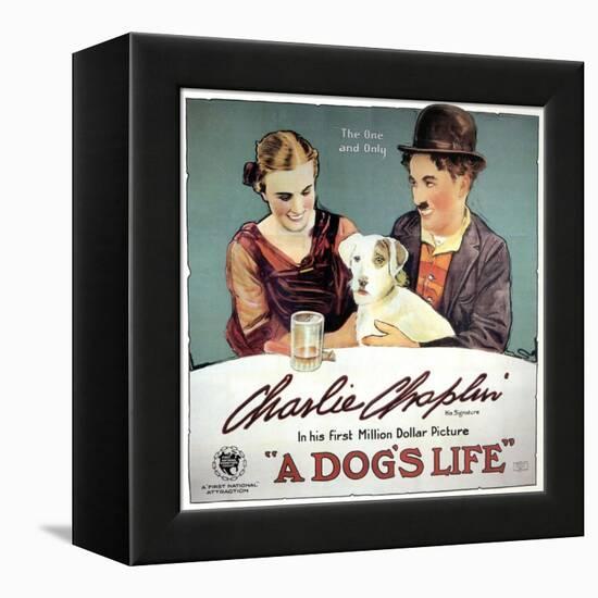 A Dogs Life, 1918-null-Framed Premier Image Canvas