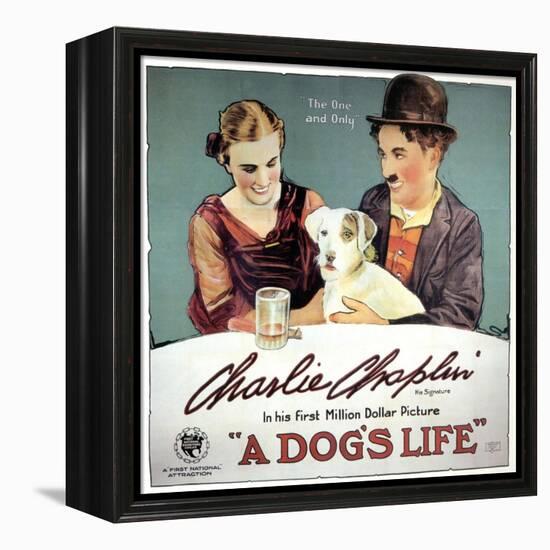 A Dogs Life, 1918-null-Framed Premier Image Canvas