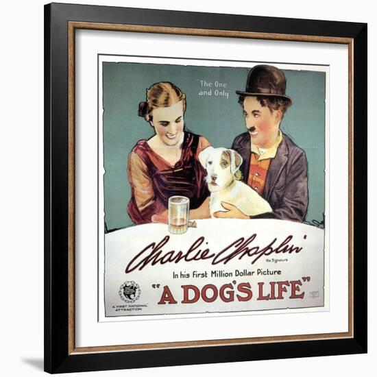 A Dogs Life, 1918-null-Framed Giclee Print