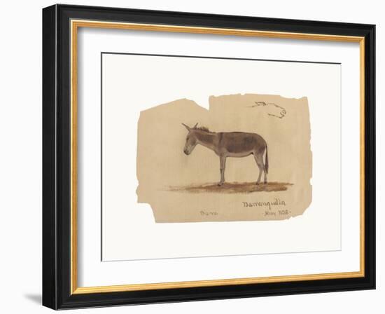 A Donkey, Barranquilla, Colombia-Frederic Edwin Church-Framed Premium Giclee Print