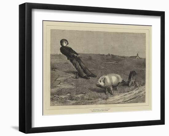 A Double Entendre-Samuel Edmund Waller-Framed Giclee Print