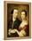 A Double Portrait of a Lady and a Gentleman, English School, 18th Century-null-Framed Premier Image Canvas