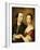 A Double Portrait of a Lady and a Gentleman, English School, 18th Century-null-Framed Giclee Print