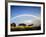 A Double Rainbow Above Countryside-Jody Miller-Framed Photographic Print