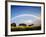 A Double Rainbow Above Countryside-Jody Miller-Framed Photographic Print