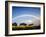 A Double Rainbow Above Countryside-Jody Miller-Framed Photographic Print