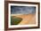 A Dramatic Sky over the Dunes and Lagoons in Brazil's Lencois Maranhenses National Park-Alex Saberi-Framed Photographic Print