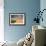 A Dramatic Sky over the Dunes and Lagoons in Brazil's Lencois Maranhenses National Park-Alex Saberi-Framed Photographic Print displayed on a wall