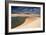 A Dramatic Sky over the Dunes and Lagoons in Brazil's Lencois Maranhenses National Park-Alex Saberi-Framed Photographic Print