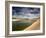 A Dramatic Sky over the Dunes and Lagoons in Brazil's Lencois Maranhenses National Park-Alex Saberi-Framed Photographic Print