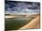 A Dramatic Sky over the Dunes and Lagoons in Brazil's Lencois Maranhenses National Park-Alex Saberi-Mounted Photographic Print