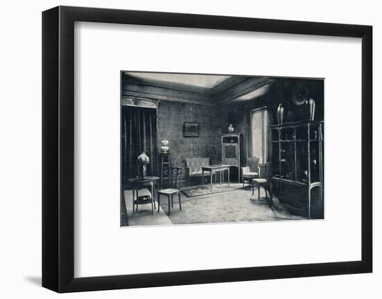 'A drawing-room by E. Colonna', 1900-Unknown-Framed Photographic Print