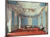 A Drawing Room in a Palazzo, Naples, circa 1810 on paper-Italian-Mounted Giclee Print