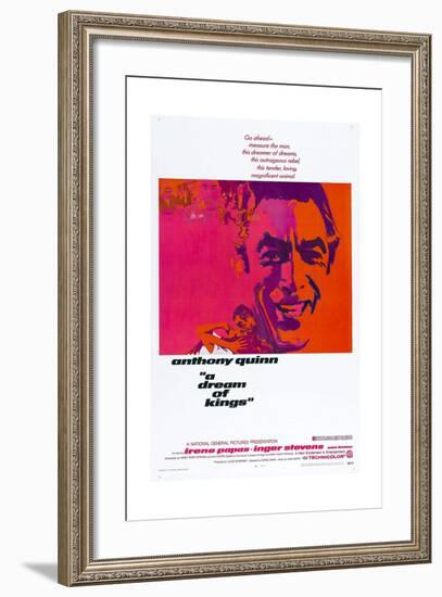 A Dream of Kings,  Anthony Quinn, 1969-null-Framed Art Print