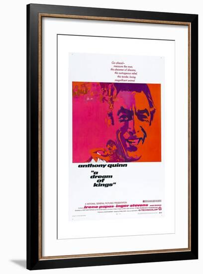 A Dream of Kings,  Anthony Quinn, 1969-null-Framed Art Print