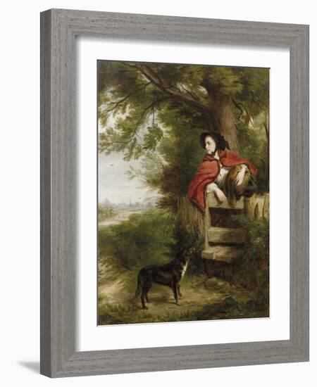 A Dream of the Future-William Powell Frith-Framed Premium Giclee Print