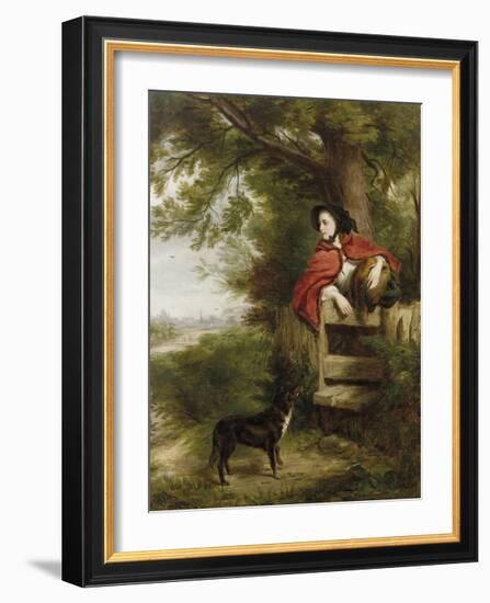 A Dream of the Future-William Powell Frith-Framed Premium Giclee Print