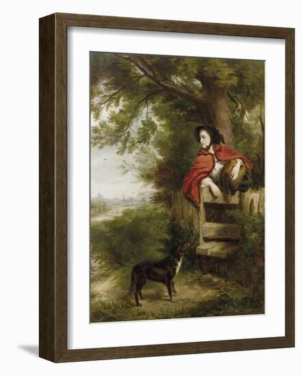 A Dream of the Future-William Powell Frith-Framed Premium Giclee Print