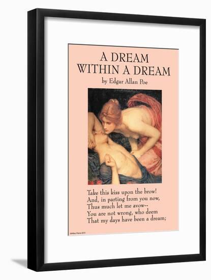 A Dream Within a Dream-null-Framed Art Print