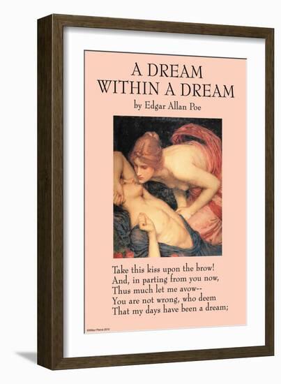 A Dream Within a Dream-null-Framed Art Print