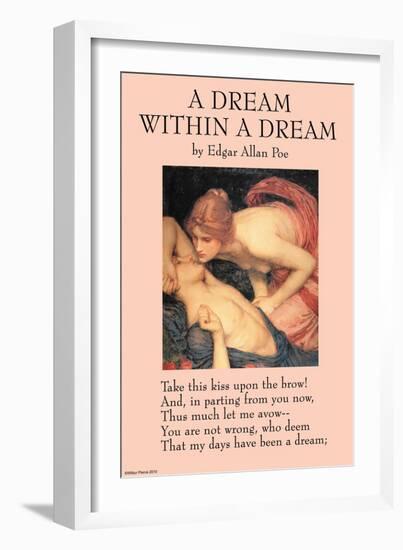 A Dream Within a Dream-null-Framed Art Print