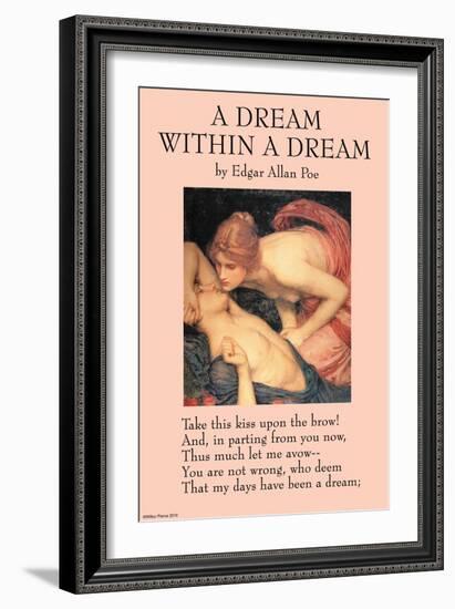 A Dream Within a Dream-null-Framed Art Print