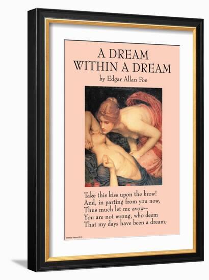 A Dream Within a Dream-null-Framed Art Print