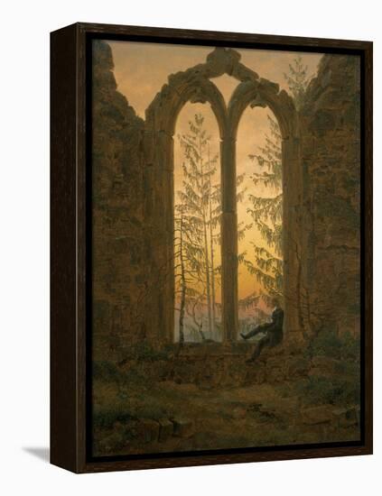 A Dreamer-Caspar David Friedrich-Framed Premier Image Canvas