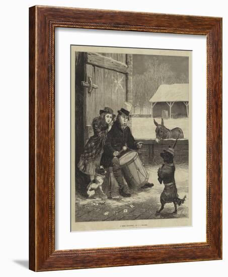 A Dress Rehearsal-John Charles Dollman-Framed Giclee Print