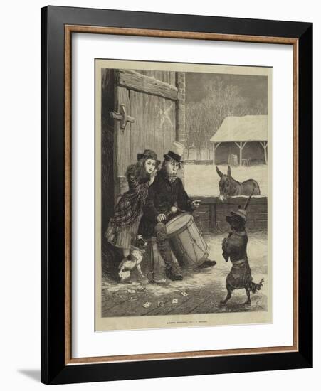 A Dress Rehearsal-John Charles Dollman-Framed Giclee Print