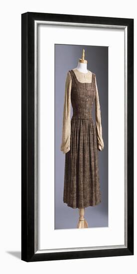 A Dress Worn by Julie Andrews as Maria for the 'Doe-A-Deer' Song Scene in the Sound of Music, 1965-null-Framed Giclee Print