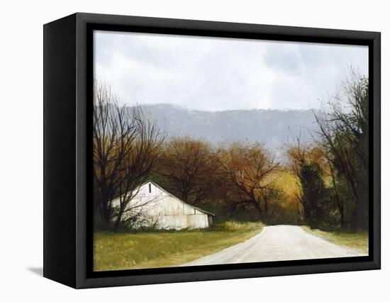 A Drive Through Fall-Miguel Dominguez-Framed Premier Image Canvas