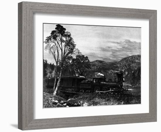 A Drive Through the Country-A. Sheldon Pennoyer-Framed Giclee Print