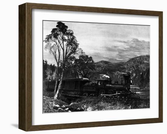 A Drive Through the Country-A. Sheldon Pennoyer-Framed Giclee Print