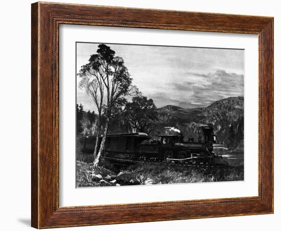 A Drive Through the Country-A. Sheldon Pennoyer-Framed Giclee Print