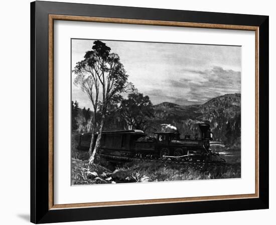 A Drive Through the Country-A. Sheldon Pennoyer-Framed Giclee Print