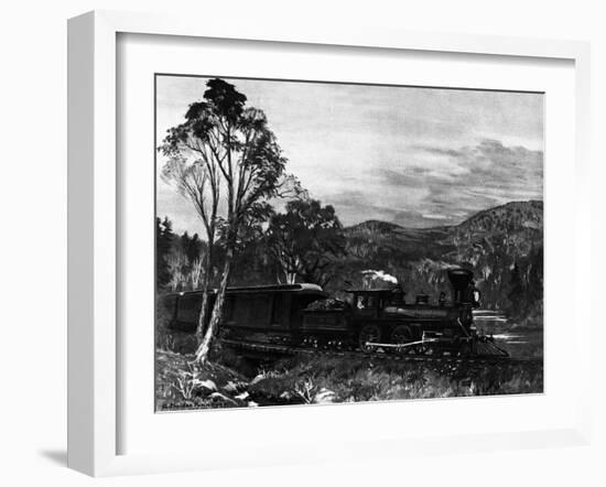 A Drive Through the Country-A. Sheldon Pennoyer-Framed Giclee Print