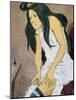 A Drug Addict Injecting Herself, Early 20th Century-Eugene Grasset-Mounted Giclee Print