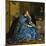 A Duchess (The Blue Dress), C.1866 (Oil on Panel)-Alfred Emile Stevens-Mounted Giclee Print