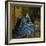 A Duchess (The Blue Dress), C.1866 (Oil on Panel)-Alfred Emile Stevens-Framed Giclee Print
