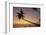 A dusk silhouette of coconut palms at Paliton beach, Siquijor, Philippines, Southeast Asia, Asia-Nigel Hicks-Framed Photographic Print