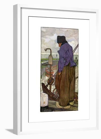 A Dutch Boatman, 1898-Nico Jungmann-Framed Giclee Print