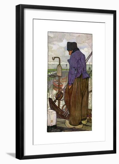 A Dutch Boatman, 1898-Nico Jungmann-Framed Giclee Print