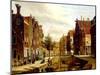 A Dutch Canal-Willem Koekkoek-Mounted Giclee Print