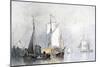 A Dutch Hay Barge, 1870-Edmund Thornton Crawford-Mounted Giclee Print